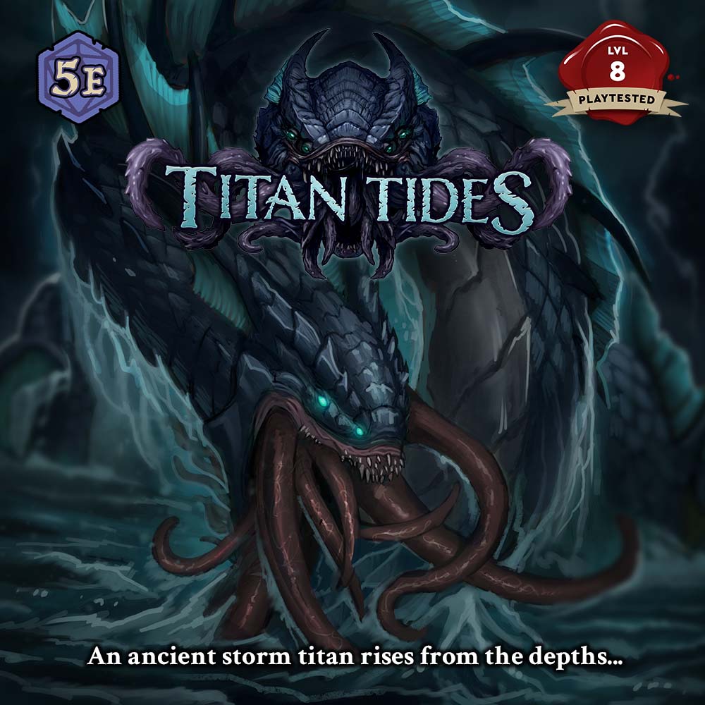 Titan Tides - Physical 5e Adventure Booklet