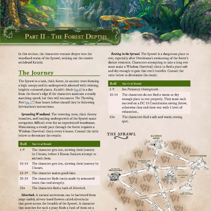 The Sprawl - Physical 5e Adventure Booklet