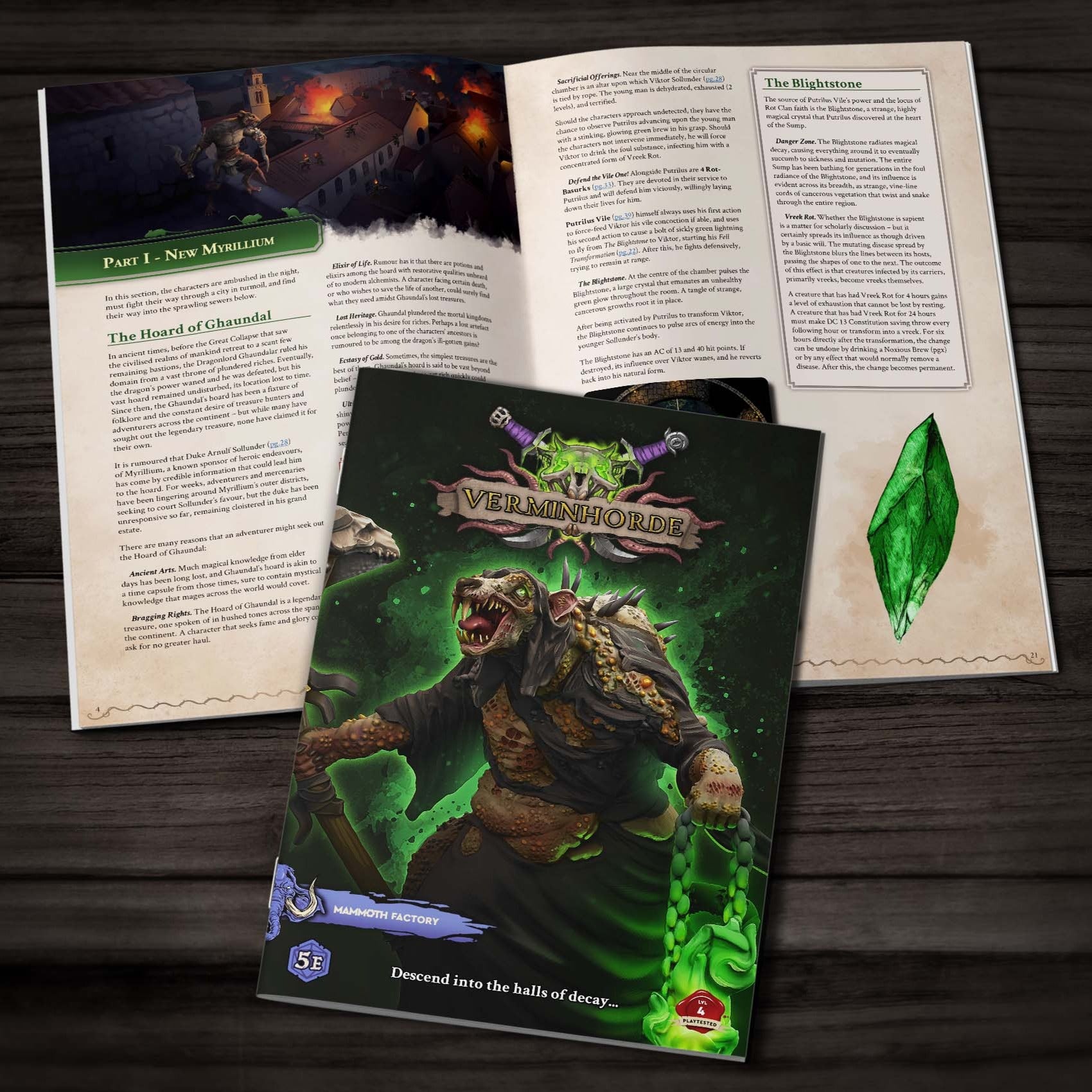 Verminhorde  - Physical 5e Adventure Booklet