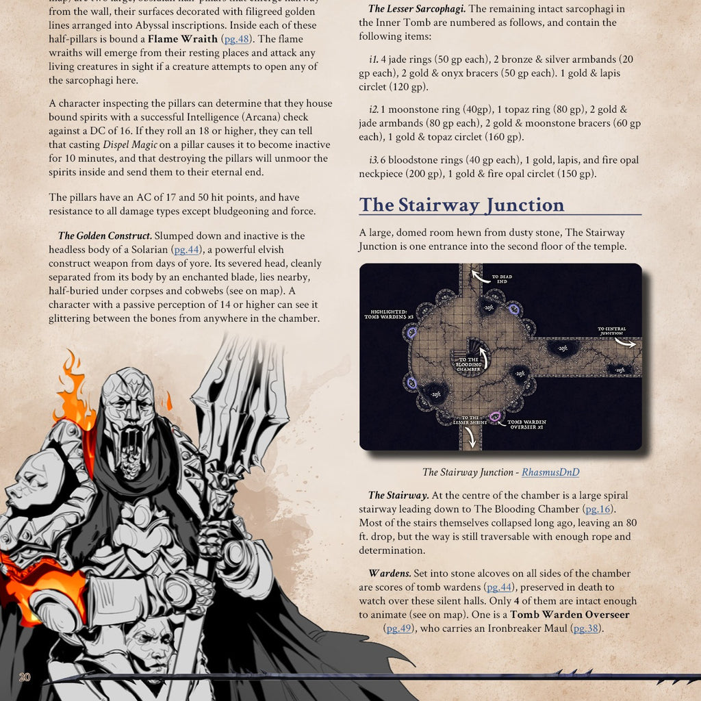 The Burning Dead - Physical 5e Adventure Booklet